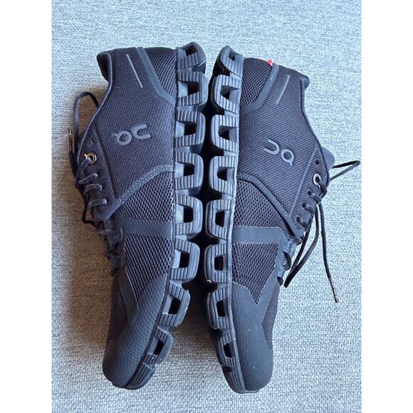 On Women's Cloud X Running Shoe Black Sz 10 Lightweight - Picture 7 of 10